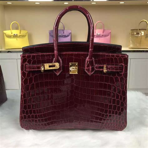 bolsa hermes couro de crocodilo|hermes birkin crocodile bags.